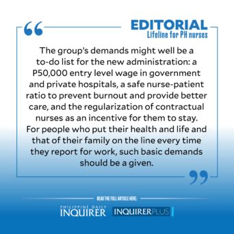 Lifeline for PH nurses .
